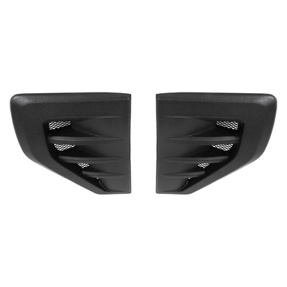 Solid Spare Air Fender Vents For 2021-2025 Ford F-150 F150 Front Driver Passenger Side