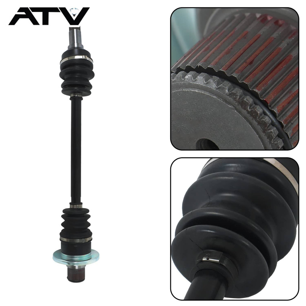 Solidspare Rear Right CV Axles Drive Shaft For Yamaha Rhino 660 700 2004-09 5UG-F53B0-01-00