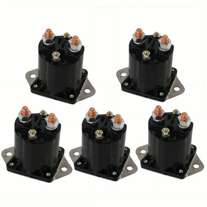 Solidspare 36Volt 5pcs Solenoid For 1976-1998 Club Car DS Golf Cart Part 4 Terminal ClubCar