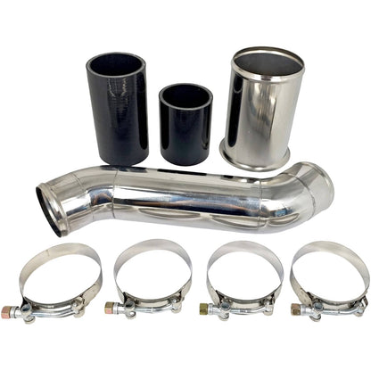 Solid Spare Coolant Pipe Kit 23505899 23506325 Intake Extension Tube Hose Clamp Heavy Duty