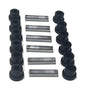 Front & Rear Leaf Spring Bushing Set for Club Car DS 1981+ Precedent 04-08 Gas