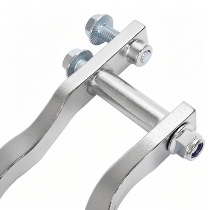 Solid Spare 2Pcs Chrome Tow Hooks #84072462 For Chevrolet GMC Silverado Sierra 1500 2007-19