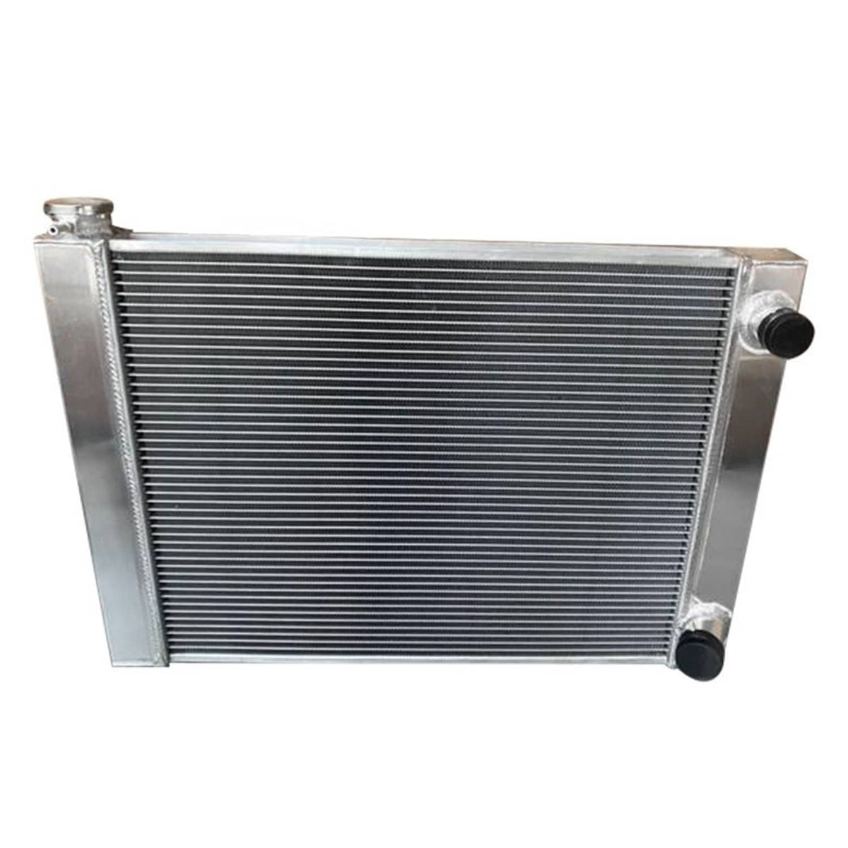 Solidspare 28"x19"x3" For Chevy GM All Aluminum Racing Radiator 2-Row Double Pass Universal