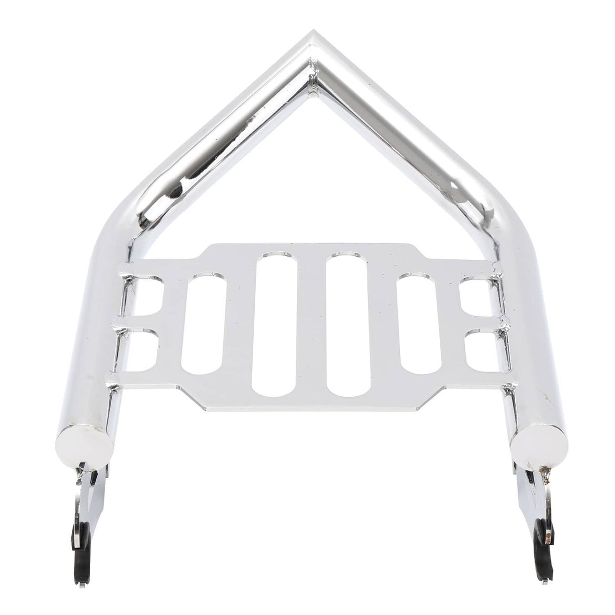 Solidspare Luggage Rack Rear Grab Handles Bracket Kit for 2009-Later Harley Touring Models
