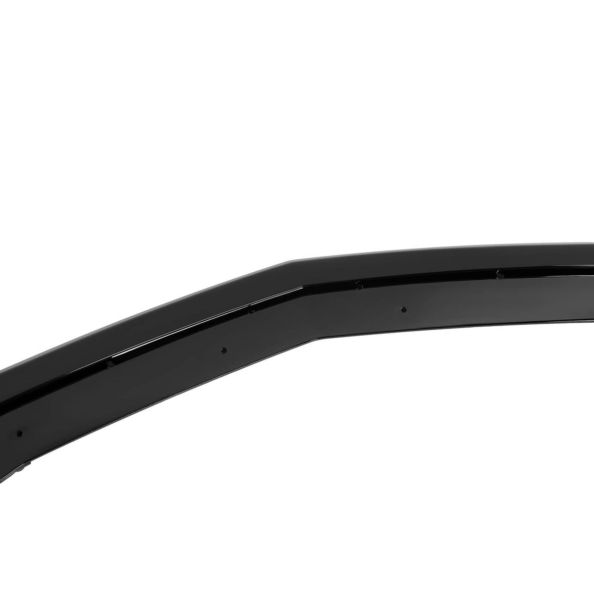 Solid Spare Fits 2016-2024 Chevy Camaro SS V8 Gloss Black Front Bumper Lip Low Spoiler