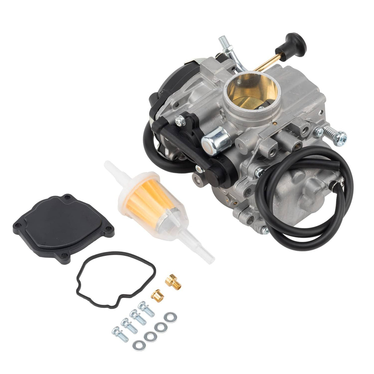Solidspare OUMURS Carburetor Carb For Yamaha Big Bear 350 YFM350FW 4X4 1999