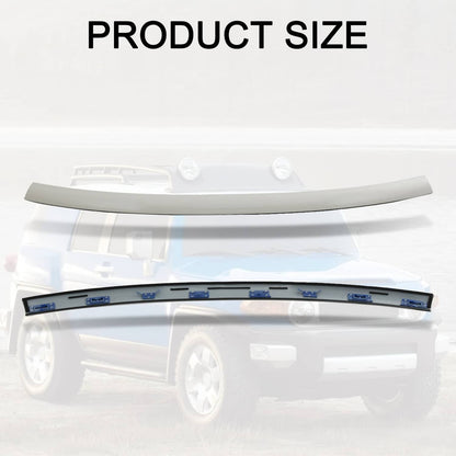 Solidspare Front Windshield Upper Reveal Molding for 07-14 Toyota FJ Cruiser 75503-35061-A0