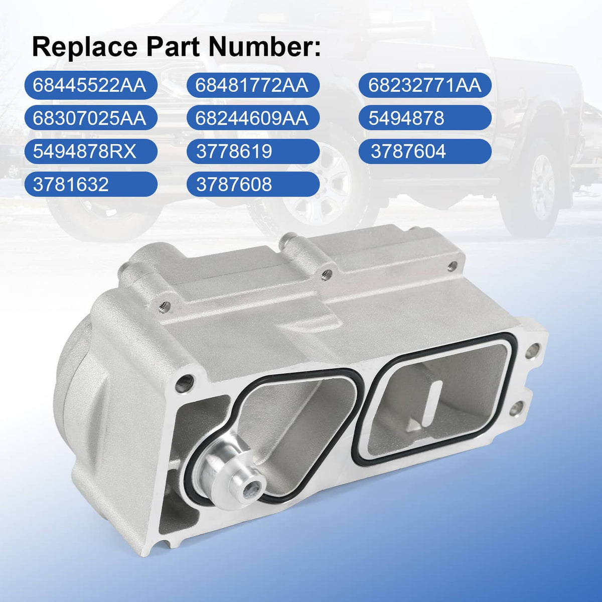 Solidspare 68445522AA Turbo Actuator HE300VG For 2013-2018 Ram 2500 3500 Cummins 6.7 Diesel