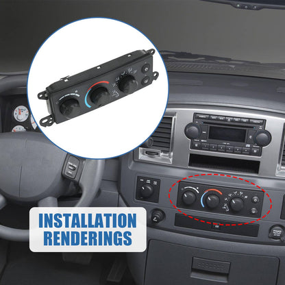 Solidspare A/C Heater Climate Control Module for 2006-2008 Dodge RAM 1500 2500 Dakota 08-11