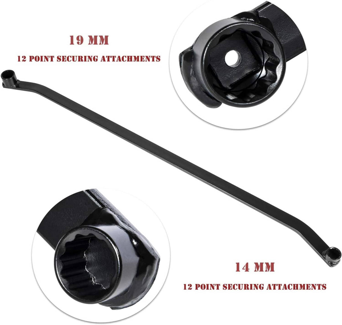 Solid Spare AHHON1419 Serpentine Belt Wrench Tensioner Tool for Honda Acura Accord CR-V