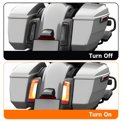 Solidspare For Harley Road Street Glide 2024+  LED Saddlebag Taillight Rear Fender Light