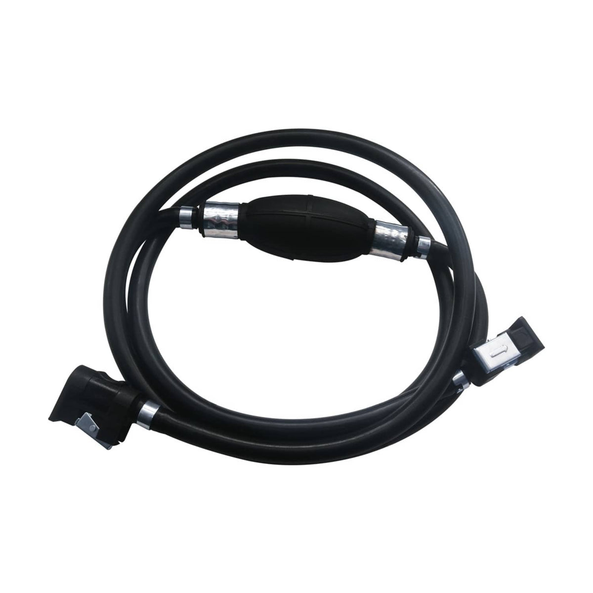 Solid Spare Outboard Boat Motor Fuel Line Hose With Primer Bulb and Connectors 5/16 " Yamaha