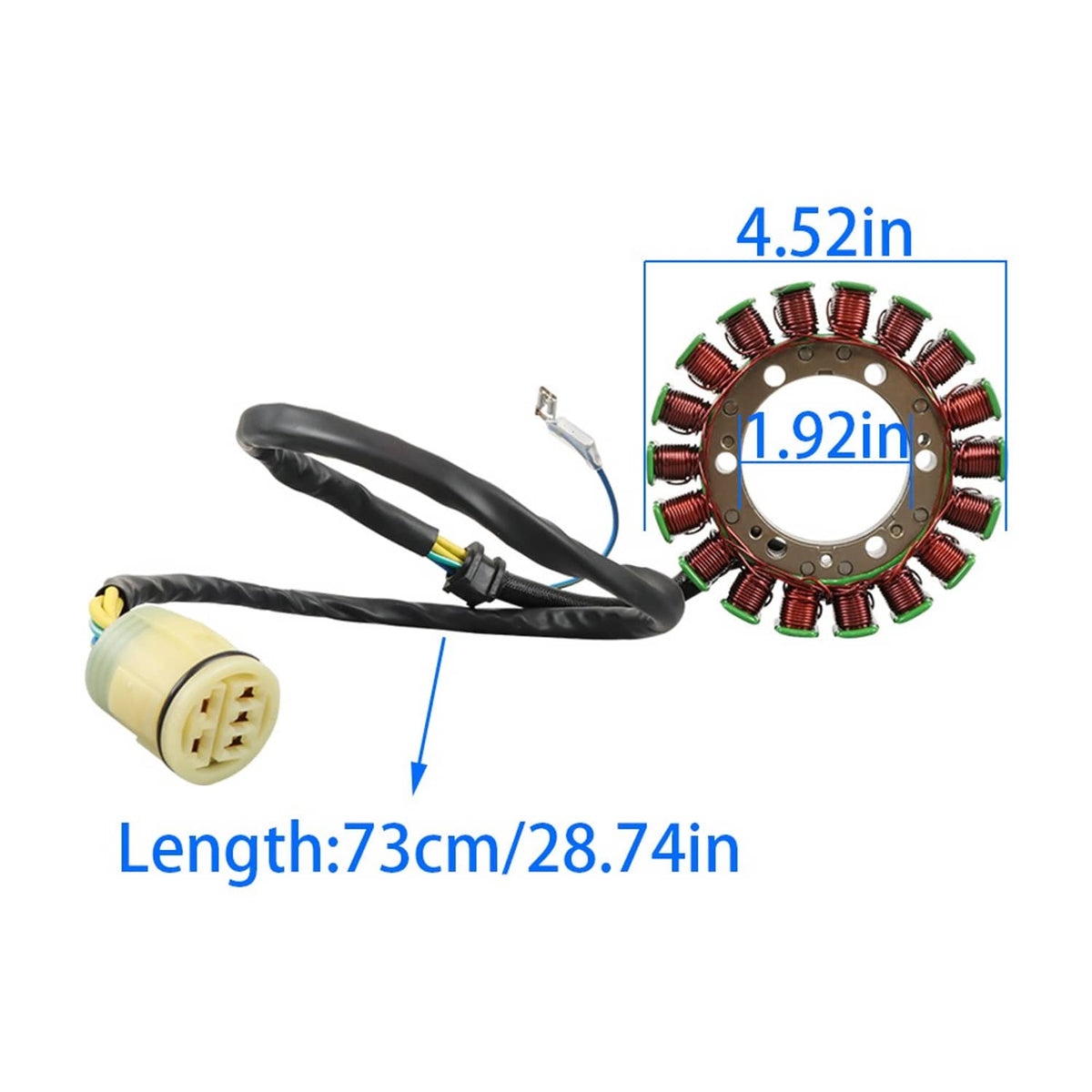 Solidspare Ignition Coil+CDI Relay Regulator Stator for Honda 400FW 4x4 Foreman 1995-2003