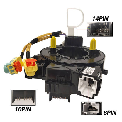 Solidspare Car Steering Wheel Clock Spring Fits HL3T-14A664-AB for 2015-2019 Ford F150
