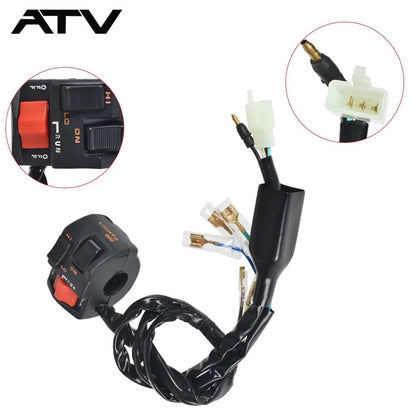 Solidspare ON OFF RUN KILL HEADLIGHT LIGHTS SWITCH FOR HONDA ATC350X  1985-1986