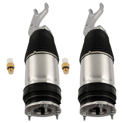 Solidspare Pair Front LH / RH Air Strut Shock Spring Bag 102736125E For Tesla Model X 16-19