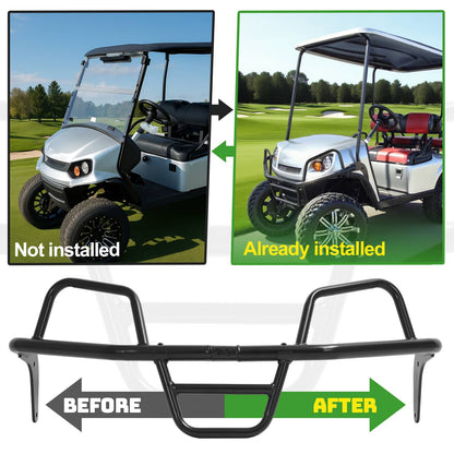 Solidspare Powder Coated Front Brush Guard For EZGO Express L4 S4 L6 S6 2012-Up Golf Cart