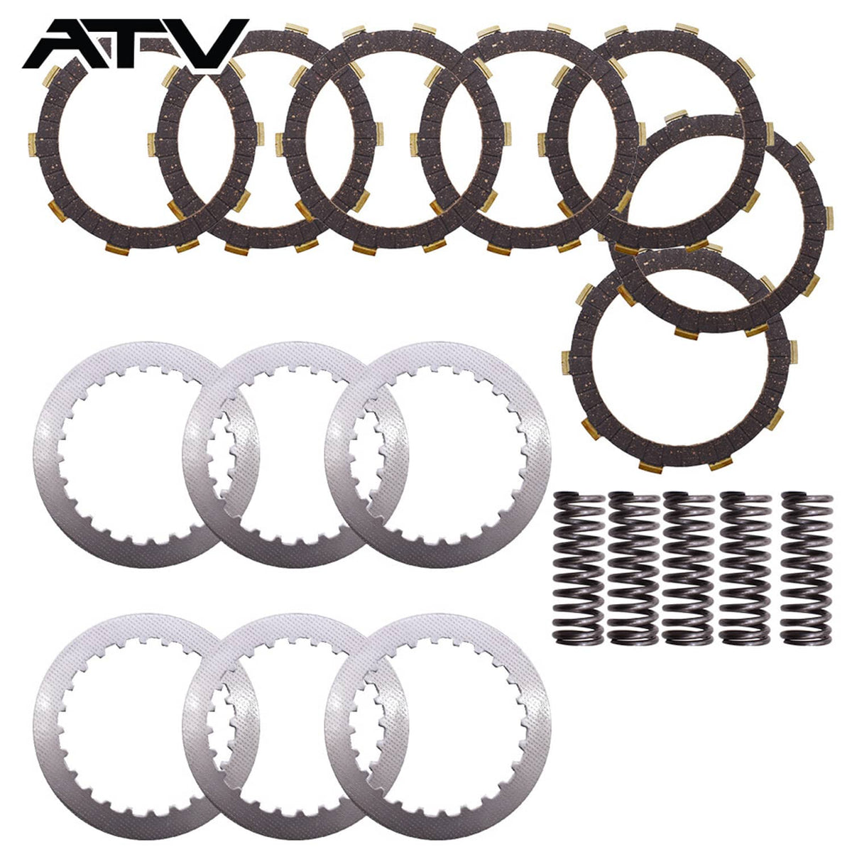 Solidspare Generic Heavy Duty Springs Clutch Kit For Honda Sportrax 400 400EX 2x4 99-08