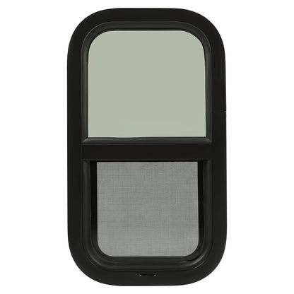 Solidspare Tinted RV Glass Window 12"x 22"  W/ mounting hardware For Cargo Trailer RV