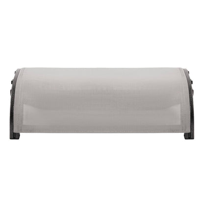 Solidspare Universal Boat Seat Horse Seat Palma For B300 Aluminum Black Frame Gray Mesh