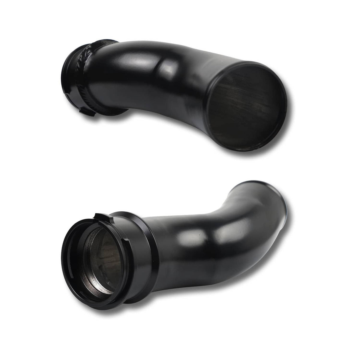 Solidspare Black For BMW 3.0L N55 535i 640i 740i F10 F12 F13 Charge Pipe & Boost Pipe Kit