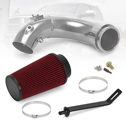 Solidspare New Cold Air Intake & Filter For 2007.5-2012 Dodge Ram 2500 Cummins Diesel 6.7L