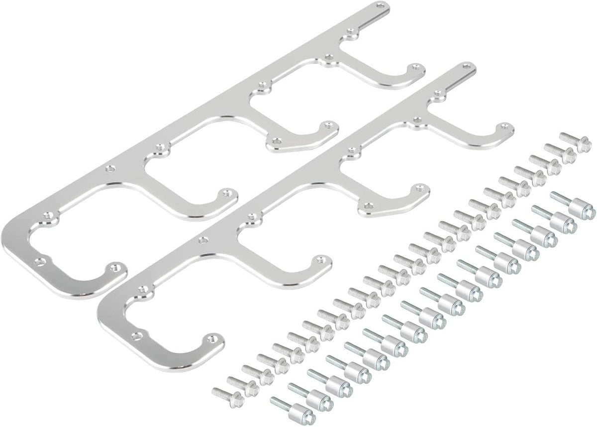 Solidspare LS D581 Square Coil Bracket Set For CHEVROLET 4.8L 5.3L 5.7L 6.0L 6.2L Truck New