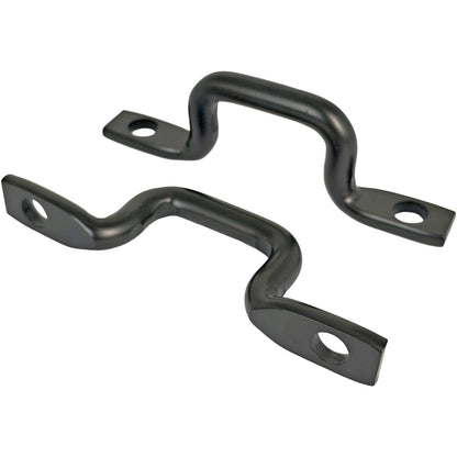 Solid Spare 2Pcs Rear Bed Steel Tie Down Rope Hook Fit Ford Ranger Lariat XLT XL L4 2.3L Gas