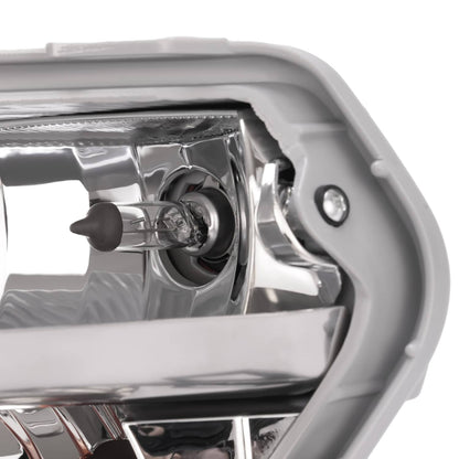 Solid Spare For 2017-2019 Ford Escape Kuga Pair Driving Fog Lights Turn Signal Lamps w/Cover