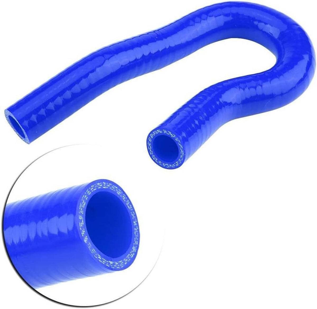 Solidspare Silicone Radiator Hose Kit Fit For 1992-2000 Honda Civic D15 D16 SOHC EG/EK Blue