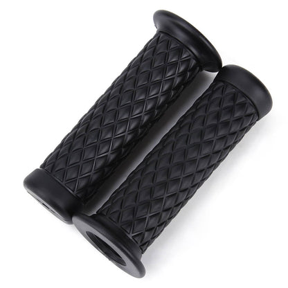 Solidspare For YAMAHA HONDA KAWASAKI Motorcycle 7/8" Hand Grips Handle Bar Rubber Universal