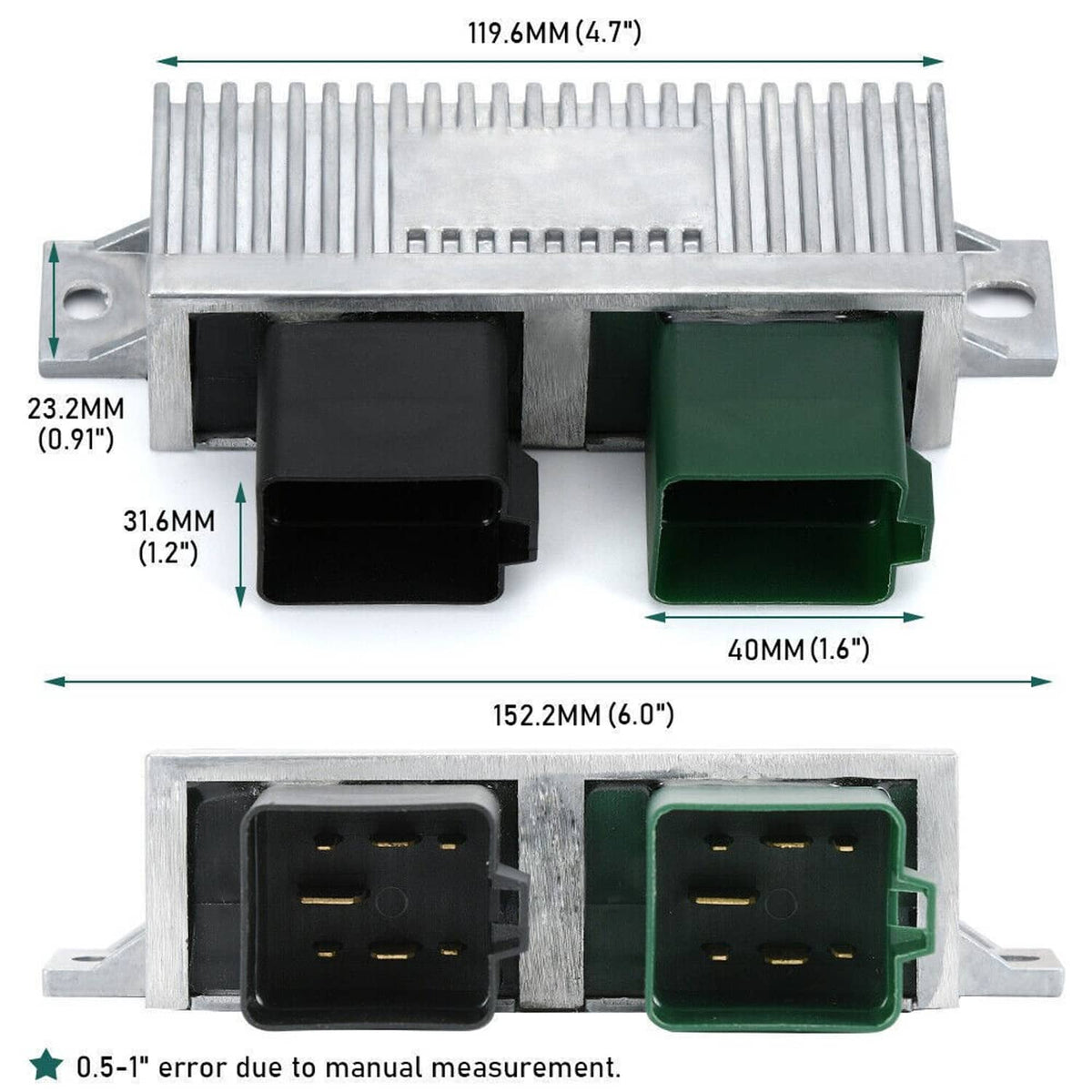 Solidspare New For 2000-2010 Ford 6.0L 7.3L Powerstroke Glow Plug Control Relay Module GPCM