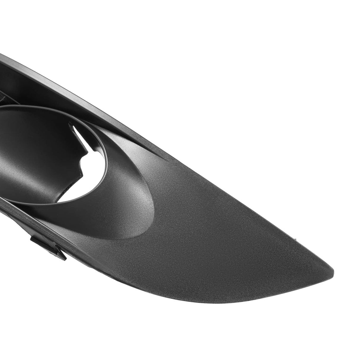 Solid Spare Black For Chevrolet Impala 2006-2013 Fog Light Bezels Grille Covers Left + Right