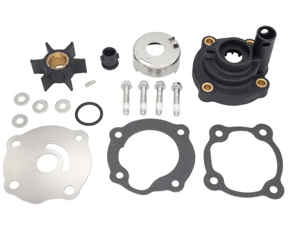 Solid Spare Johnson Evinrude OMC 25 35 HP Outboard Water Pump Rebuild Kit 389611 0389980 NEW