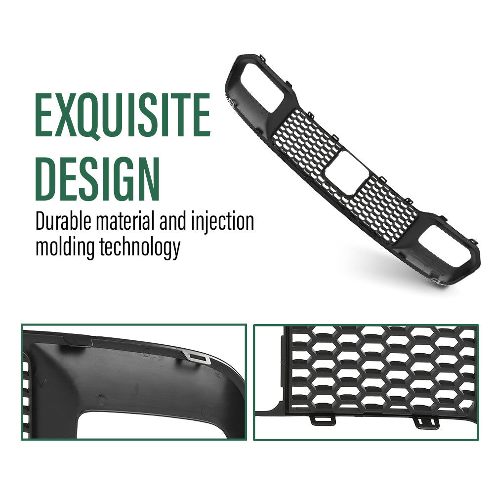 Solid Spare Front Lower Bumper Grille Grill Fit For 2016-2022 Jeep Grand Cherokee 68310774AB