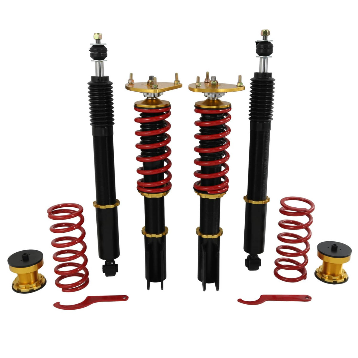 Solidspare Coilovers Lowering Kit Struts Suspension for Scion xB 2004-2006 Adj Height