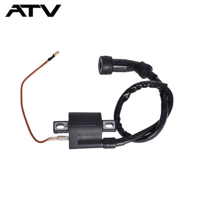Solidspare Generic Black Ignition Coil Fit For Yamaha MOTO-4 MOTO 4 YFM225 1986 1987 1988