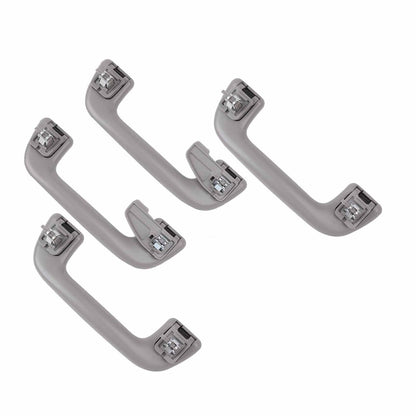 Solidspare 4pc Front+Rear Inner Roof Ceiling Pull Handle Grab For Toyota Corolla Yaris Rav4