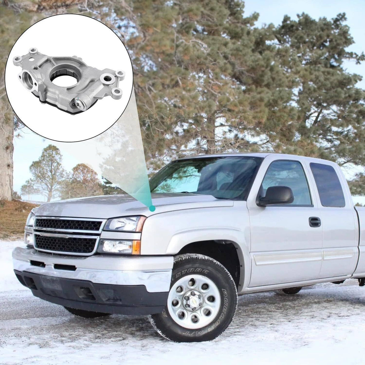 Solidspare High Pressure High Volume Oil Pump 10355HV For 2007-14 Chevrolet GM LS 5.3L 6.0L
