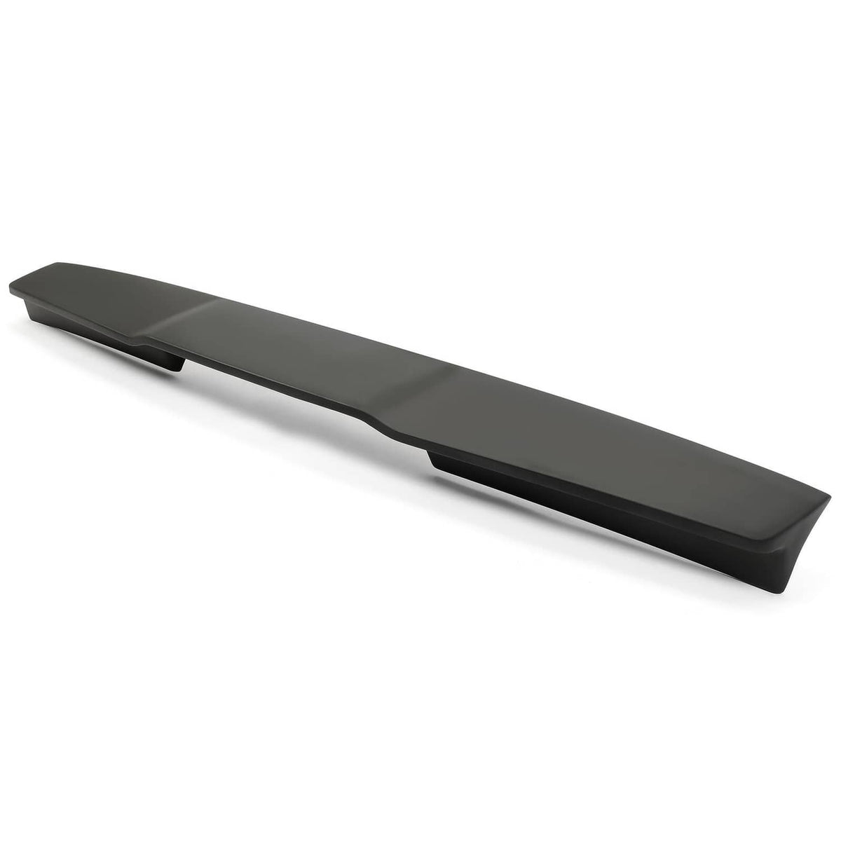 Solid Spare For Ford F-150 F150 2015-2020 Black Cab Wing Rear Window Trunk Roof Spoiler Lip