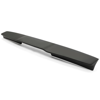 Solid Spare For Ford F-150 F150 2015-2020 Black Cab Wing Rear Window Trunk Roof Spoiler Lip