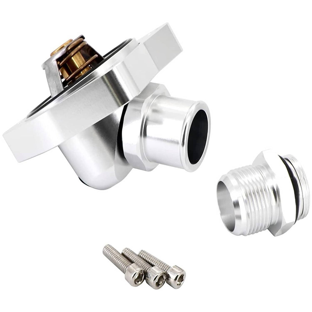 Solidspare K-Series For Honda Radiator Hose Swivel Neck Thermostat Housing Aluminum K20 K24