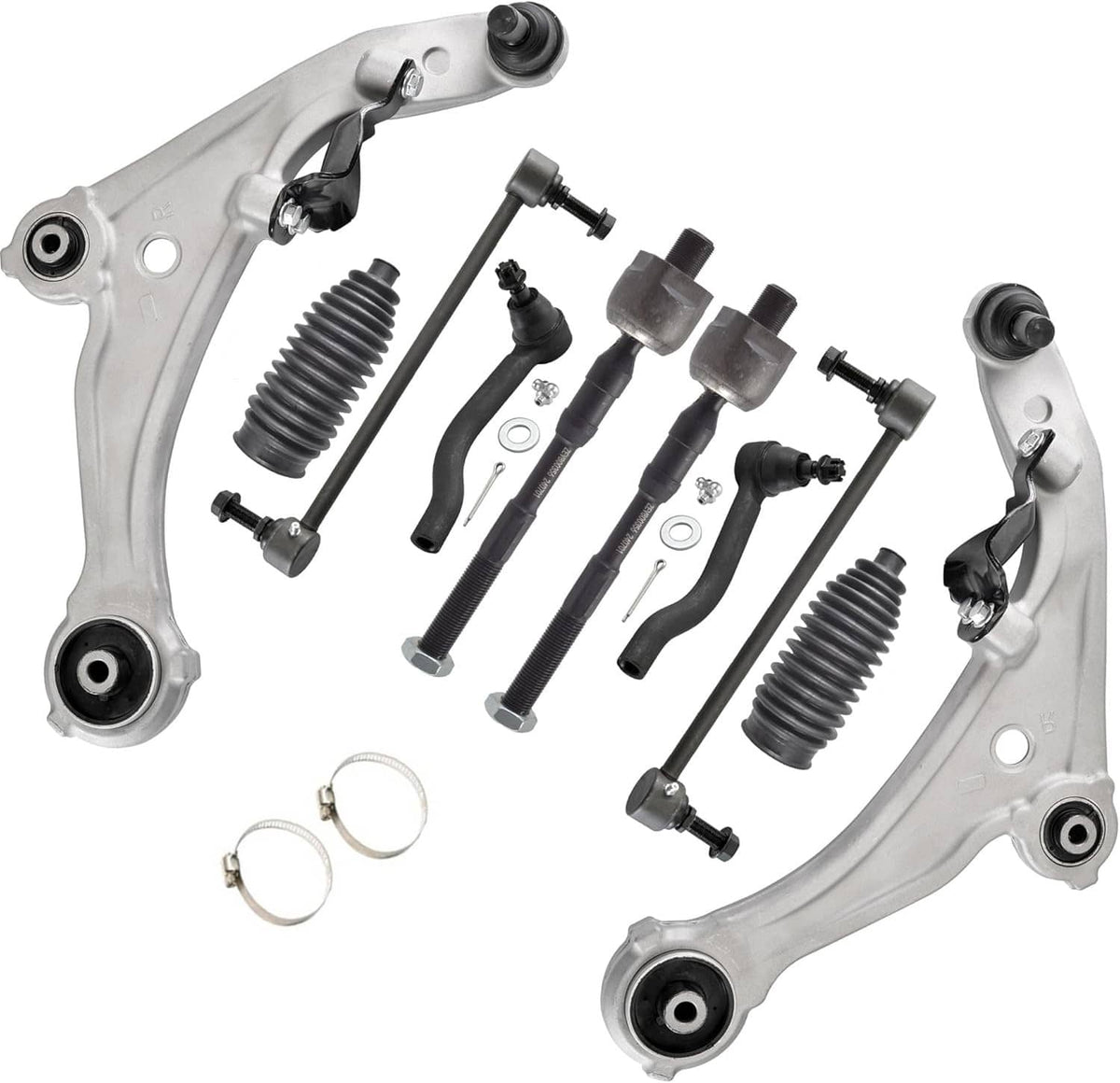 Solidspare For 2007-2013 Nissan Altima Front Lower Control Arm Ball Joints Tie Rod Sway Bar