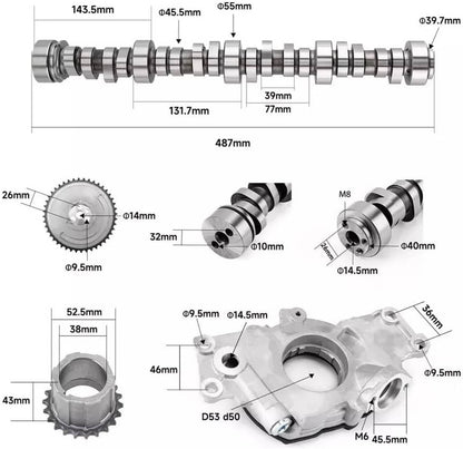 Solidspare For Sloppy Mechanics Stage 2 Cam Lifters Kit For LS1 4.8 5.3 5.7 6.0 LS 12499225