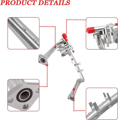 Solidspare New Upgraded Metal Coolant Water Pipe System Kit For Land Rover Jaguar 5.0L