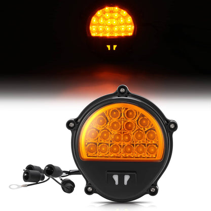Solid Spare Yellow Lens LED Front Turn Signal Light For Humvee M35 M998 Trucks #12422957