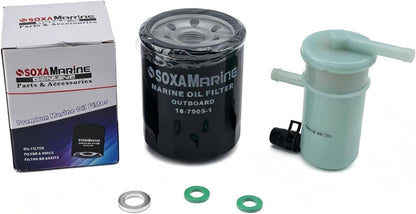 Solid Spare Outboards 100Hour Oil Maintenance Kit for Suzuki 4S DF150/175/150SS 15410-96J00