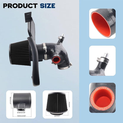 Solidspare New Cold Air Intake w/Filter For 2010-2016 BMW 535i 535i xDrive F10 F11 N55 3.0T