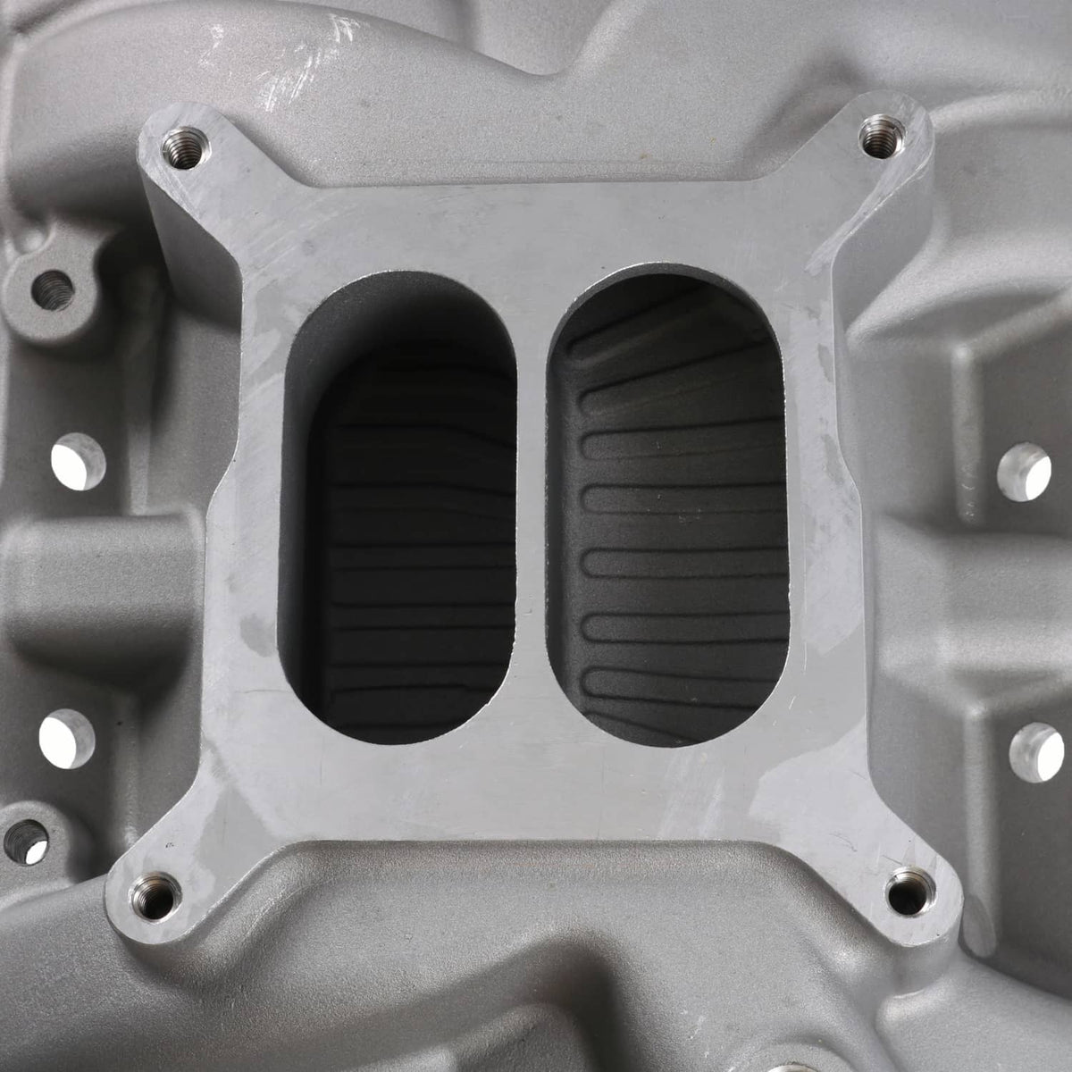 Solidspare Dual Plane Intake Manifold For 1957 1958-1995 Small Block Chevy SBC 350 400