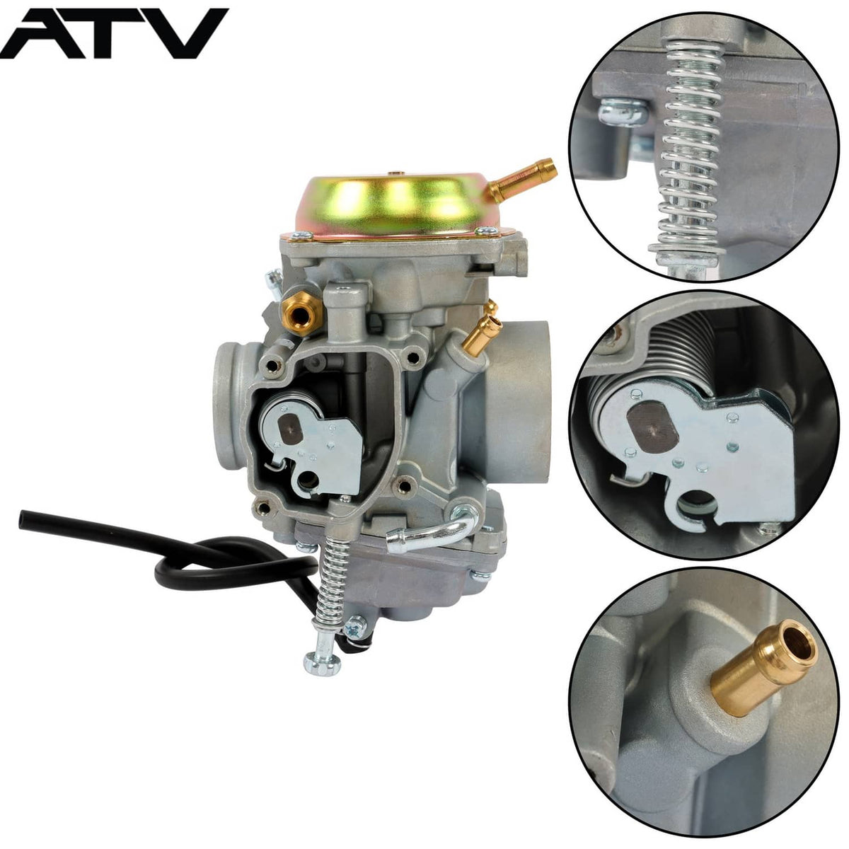 Solidspare Carburetor Kit For Polaris HAWKEYE 400 HO 2012-2014 MAGNUM 325 330 500 1999-2006